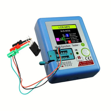 LCR-MF9 Advanced USB Rechargeable Multimeter 1.8" TFT LCD High Precision 0.01 Diode Transistor Capacitor and Resistance Tester Rechargeable Battery 36V Max
