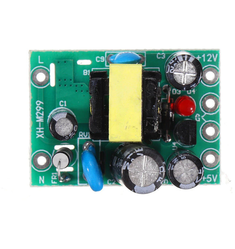 AC to DC Switching Power Supply Module AC-DC Isolation Input 110-220V Dual Output 5V/12V 100mA /500mA