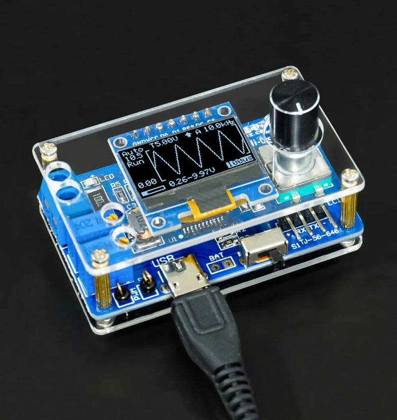 DIY Mini Digital Oscilloscope Kit STC8K8A Microcontroller Electronic Soldering Practice Parts