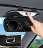 Multifunctional Car Glasses Storage Box Sunglasses Case Car Sun Visor Glasses Clip Box