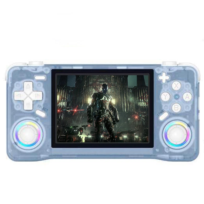 [128G] XF35H 30000+ Games Retro Handheld Game Console Linux System 3.5inch IPS Screen 640x480 Wi-Fi Multiplayer Vibration 4000mAh Long Battery Life 30+ Emulators Classic Games Console