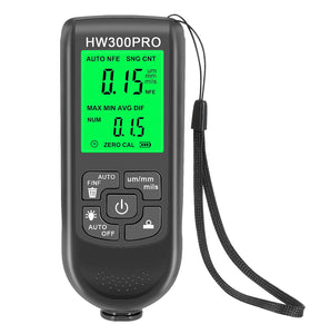 HW-300PRO Coation Thickness Gauge 0-2000UM Car Paint Film Thickness Tester Car Coating Measuring Tools Automotive Paint Meter
