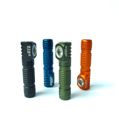 Manker E02 III 560 Lumen EDC Pocket Flashlight LED Torch Light 10440/AAA Battery Power Flashlight Mood Light with Magnetic Tail
