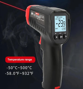 UNI-T Digital Thermometer UT306S UT306C Non-contact industrial Infrared Laser Temperature Meter Temperature Gun Tester-50-500