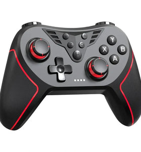 T43 Wireless bluetooth Gamepad with Hall Joystick Dual Motors Vibration Turbo Function for PS4/NS/Android/IOS/PC Controllers Support Macro Programming