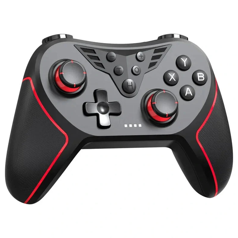 T43 Wireless bluetooth Gamepad with Hall Joystick Dual Motors Vibration Turbo Function for PS4/NS/Android/IOS/PC Controllers Support Macro Programming