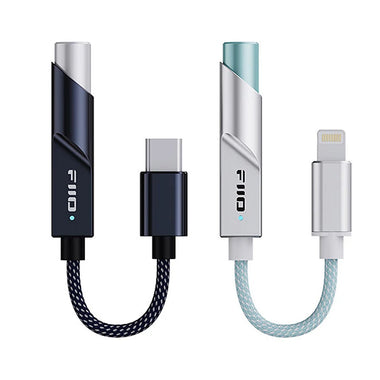 FiiO JadeAudio KA11 Type-C/iP to 3.5mm Audio Adapter 32bit/384KHz USB Dongle HiFi DAC Amplifier for Android iOS Win