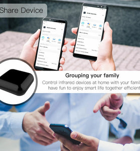 Moes WiFi RF IR Universal Remote Controller RF Appliances Appliances Tuya Smart Life App Voice Control via Alexa Google Home