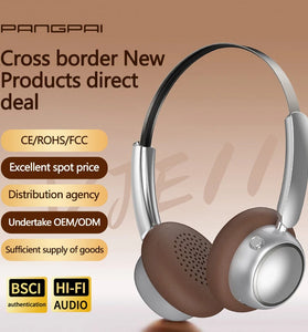 VJE11 Wireless Headset Portable bluetooth Headphone 40mm Dynamic Coil Unit Three-mode Breathable Earmuffs On-Ear Headphones