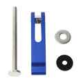 Quick-Acting Woodworking T-Track Hold Down Clamp 5/16"-18 Thread for 19mm T-Track
