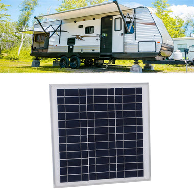 100W Solar Panel Kit Aluminum Frame Polycrystalline Cells 12V Off-Grid Power System MPPT Controller USB RV Boat Caravan Outdoor