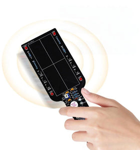 HU-074 DIY Metal Detector Kit PCB Board LED Flash Alert Buzzer Alarm Adjustable Sensitivity 3-5V Educational Electronics Soldering Project