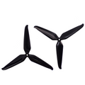 6 Pairs Gemfan Cinelifter 8145F 8145 8.1 Inch 3-Blade Black Propeller 5mm Hole for 2808 900kv Motor RC FPV Racing Drone