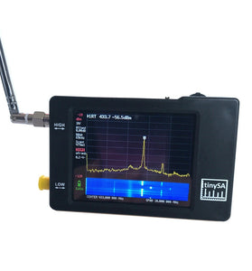 TinySA Handheld Spectrum Analyzer 2.8 Inch Touchscreen 100kHz to 960MHz Frequency Range RF Signal Generator Portable USB Powered