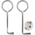 Universal Polished Metal Door Lock Picks Set 2pcs Touch Remote Control High-Quality Locksmith Tools Lock Picking Set