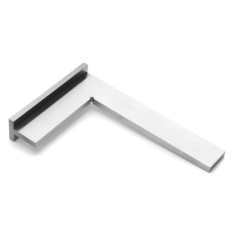 150x100mm 90 Degree DIN875-2 Angle Corner Square Ruler Wide Base Gauge Woodworking Tool
