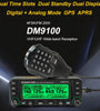 ZASTONE DM9100 25W DMR Mobile Radio Dual Band FM Transceiver VHF UHF Built-in GPS Module Digital and Analog Two Slot Voice Encryption