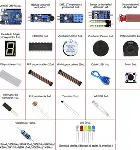 Basic Motherboard Kit for arduino R3 Component Packs Starter Electronic Components Robot Kit 830 Hole Breadboard