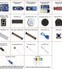 Basic Motherboard Kit for arduino R3 Component Packs Starter Electronic Components Robot Kit 830 Hole Breadboard