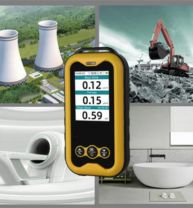 BOSEAN FS-5000 Nuclear Radiation Tester 2.4-inch TFT LED Glass Geiger Counter High Sensitivity Reliable Dose Measurement Eco-Friendly Safe Monitoring Radioactive Tester