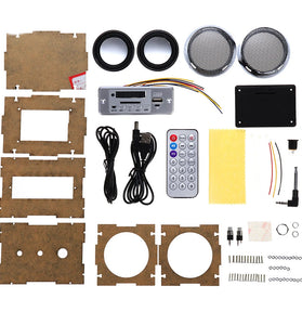 WangDaTao YD-BT001 DIY Multi-function Wireless bluetooth Audio Electronic Kit Radio Amplifier Audio Production Kit