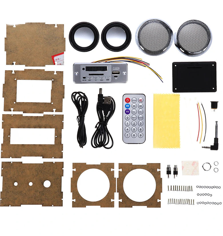 WangDaTao YD-BT001 DIY Multi-function Wireless bluetooth Audio Electronic Kit Radio Amplifier Audio Production Kit