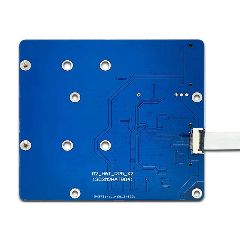 Raspberry Pi 5 PCIe to M.2 Dual NVMe SSD Expansion Board High-Speed Dual SSD 2280 Support NVMe Protocol with LED Indicators
