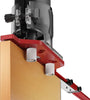 Router Multifunctional Base Plate Bracket Aluminum Alloy 2-in-1 Slotting 60-300mm Milling Diameter 300-800mm Adjustable Straight Edge 140-420mm Clamping 10-25mm