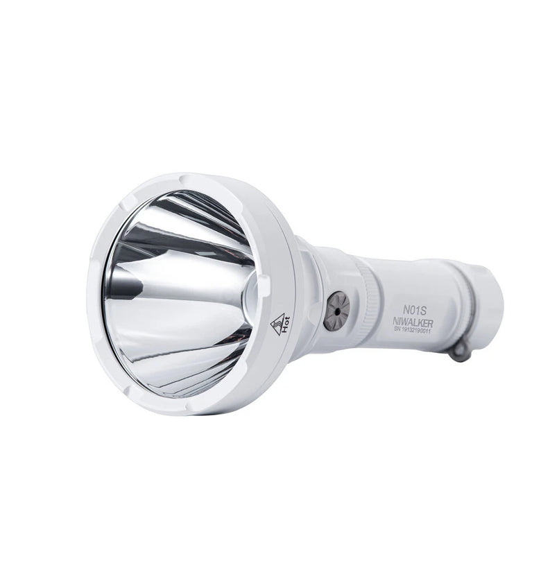 Niwalker N01S 1800LM 1100 Meters Long Throwing LED Flashlight with 18650 Battery USB-C Rechargeable LED Torch Powerful For Outdoor Camping Light