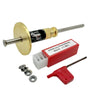 Wheel Marking Gauge Woodworking Marking Scriber Kit with 10 Replacement Cutters Solid Metal Bar Wood Scribe Tool for Carpenter