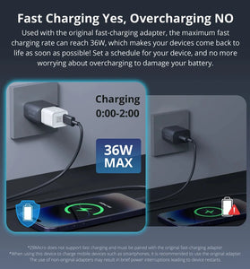 SONOFF ZBMicro Zigbe Micro USB Smart Adaptor Fast Charging EFR32MG21 Chip Wide Transmit Coverage Voice Control eWeLink Support Alexa Google