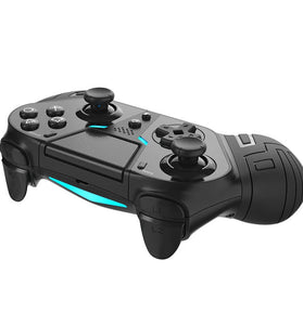 Q300 Modular Pro Gaming Controller with ALPS Joystick 6-Axis Gyro Motion Sensing Vibration Programmable Back Buttons Linear Triggers 1000mAh Battery for PS4 PC Steam PS5 iOS Android Gamepad