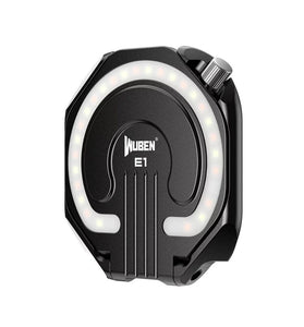 WUBEN E1 300 Lumens LED Photography Selfie Light for Phone Outdoor Camping 3 Light Modes Rechargeable Magnetic Portable Ring Fill Light EDC Mini Keychain Flashlight