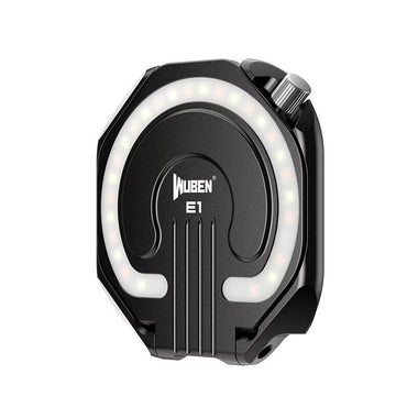 WUBEN E1 300 Lumens LED Photography Selfie Light for Phone Outdoor Camping 3 Light Modes Rechargeable Magnetic Portable Ring Fill Light EDC Mini Keychain Flashlight