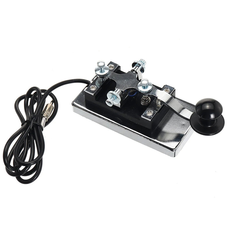 K4 Manual Telegraph Key Morse Key CW Key Fit Shortwave Radio Morse Code Practices CW Communications