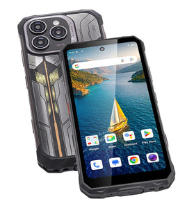 UNIWA F917 48MP Camera 8GB RAM 128GB ROM 6.79 inch 7500mAh Battery 33W Fast Charging NFC Helio G85 IP68 Waterproof 4G Rugged Smartphone