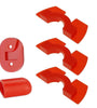 Tail Light Wire Protector + Anti Vibration Shims + kick Stand Cap for M365/M187/Pro Scooter Modified Parts Accessories