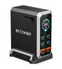 [GaN Tech] Blitzwolf BW-S31 240W 6-Port USB PD Charger 4USB-C+2USB-A QC PD Digital Display Fast Charging Desktop Charging Station for iPhone 16 16 Pro 15 14 13 Pro Max for MacBook Pro for Airpods for Apple Watch