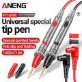 2Pcs ANENG PT1005B 10A 1000V Digital Multimeter Probe Universal Test Lead Needle Pin Wire Pen Cable Kit Current Voltmeter Tester Wire