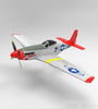 VolantexRC 768-1 Mustang P-51D 750mm Wingspan EPO Warbird RC Airplane RTF