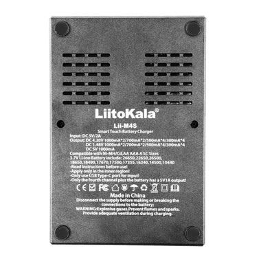 LiitoKala Lii-M4S Battery Charger for 26700 18650 26650 21700 AA Touch Button LCD Display Test The Battery Charger Capacity