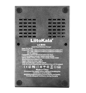 LiitoKala Lii-M4S Battery Charger for 26700 18650 26650 21700 AA Touch Button LCD Display Test The Battery Charger Capacity