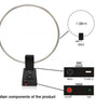 GA800 Radio Shortwave Antenna Small Active Loop Shortwave Antenna 10KHz-159MHz HF