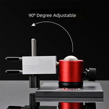 Spherical Rotating Bench Top Vise Metal Base 360 Degree Clamp Adjustable Silicone Protective Sleeves Ideal for Hobby Craft Jewelry Electronics Watch Model