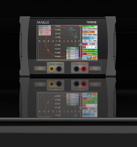 MAKLE TDVI8100 Intelligent Dual-Channel VI Curve Tester LCR Meter Quick Fault Diagnosis 5-21000Hz with Power Adapter
