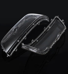 Car Clear Headlight Lens Cover ABS Pair for BMW E39 Facelift 1996-2003 63128375302