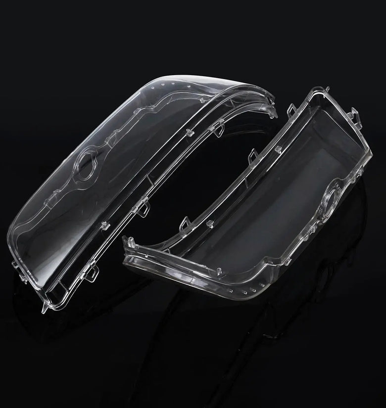 Car Clear Headlight Lens Cover ABS Pair for BMW E39 Facelift 1996-2003 63128375302