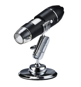 3 in 1 1600X Digital Microscope Camera Type-C USB Portable High Resolution LED Magnifier for Soldering and Cell Phone Repair Dual Power
