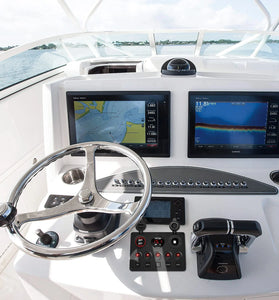 Multifunctional Rocker Switch Backlit Dual USB Charger Voltage Meter 12V Socket Switch Panel with Inline Fuse for RV Car Boat Truck Trailer