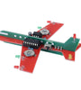 DIY Electronic Kit Airplane Flashing LED Simulate Aircraft Soldering Project Practice For STEM Student Learning